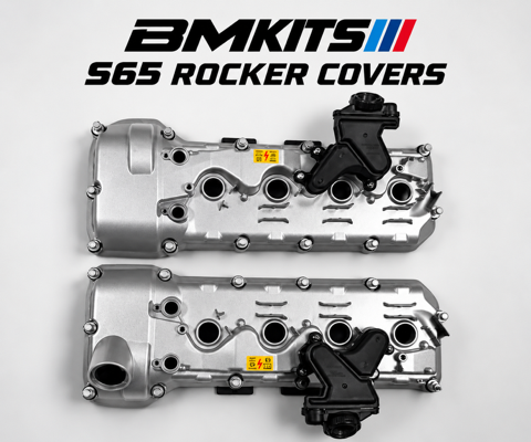 BMW M3 S65 Alloy rocker covers (Silver)